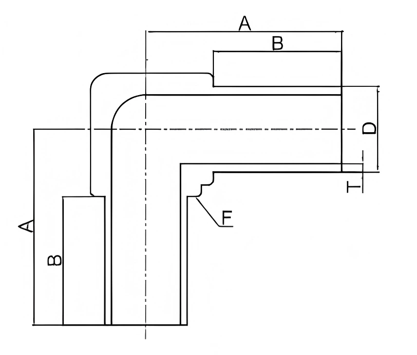 UHP 90° Elbow - Image 2