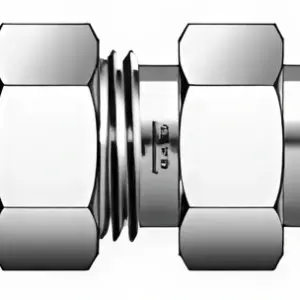 SM4BHU - Stainless Steel Bulkhead Union 1/4" Head Size