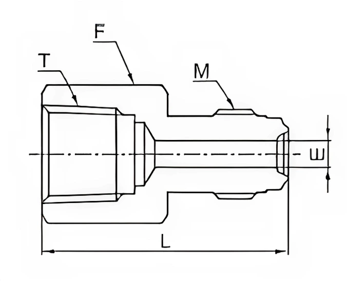 UHP Female Connector (PT) - Image 2