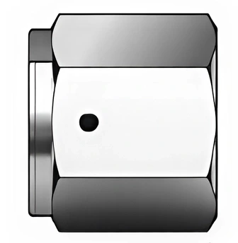 SM8FN - Stainless Steel Female Nut 1/2" Head Size