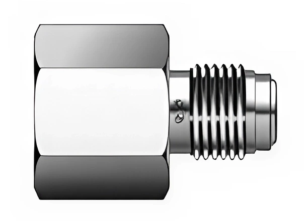 SM12FCN - Stainless Steel Female Connector (NPT) 3/4" Head Size
