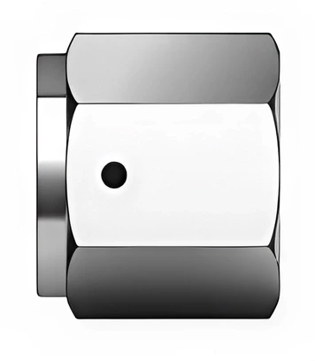 SM4HFN - Stainless Steel High Flow Female Nut 1/4" Head Size