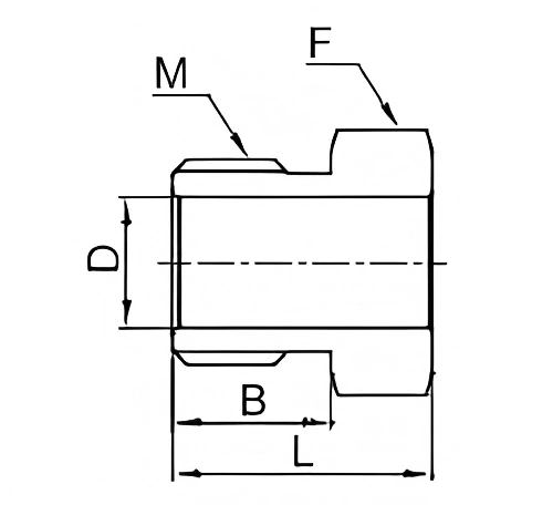 UHP High Flow Male Nut - Image 2