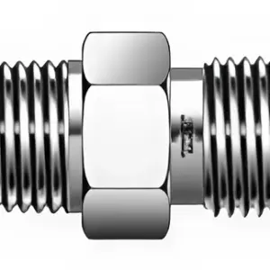 SM4WMCN - Stainless Steel Welded Male Connector (NPT) 1/4" Head Size