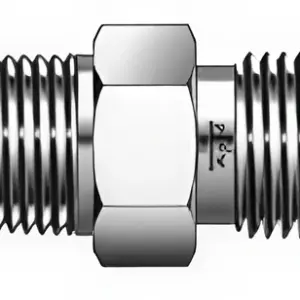 SM4WMCR - Stainless Steel Welded Male Connector (PT) 1/4" Head Size