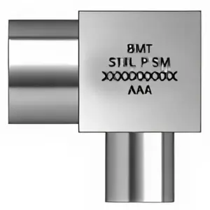 SM4X2E6 - Stainless Steel 1/4" O.D. x 1/8" O.D. Micro Reducing 90° Elbow