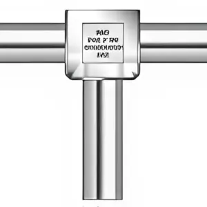 SM4T19 - Stainless Steel Tee 1/4" O.D.