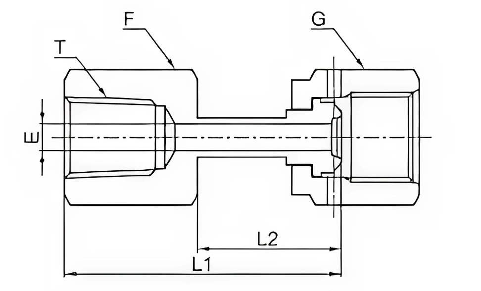 UHP Welded Female Connector (PT) - Image 2