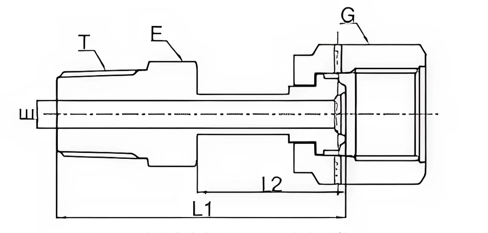UHP Male Connector (PT) - Image 2